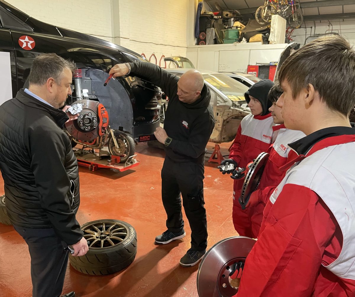 Mintex is supporting the Rallysport Engineering Academy