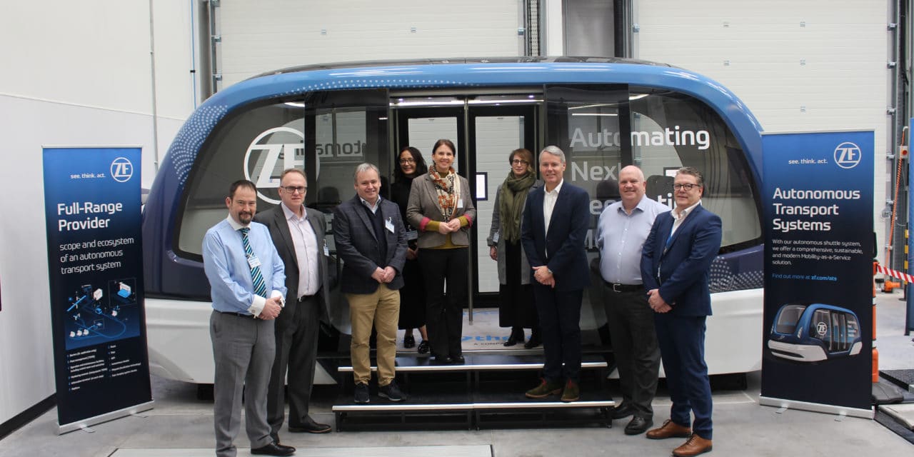 ZF Presents AV Systems to U.K. Officials