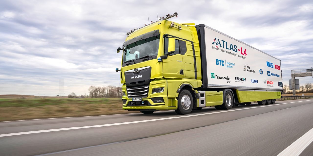 ATLAS-L4 Project Hopes for AV Trucks by Mid-Decade