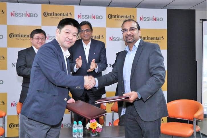 Continental and Nisshinbo announced a JV to produce brake components