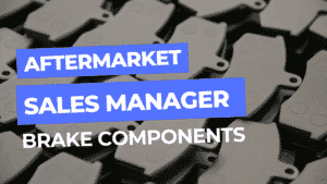Aftermarket Sales Manager