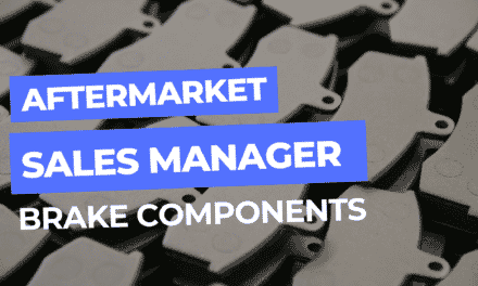 Aftermarket Sales Manager // 0033