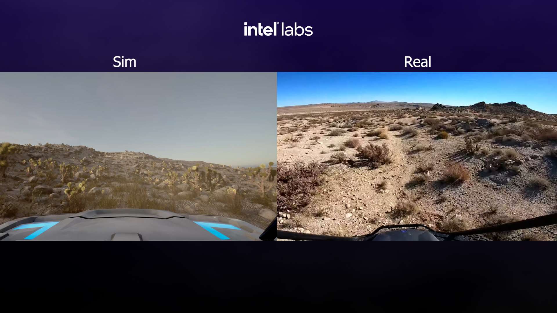 Intel won DARPA contest for AV sim program