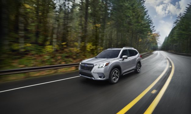 FORESTER EARNS 2022 IIHS TOP SAFETY PICK+￼