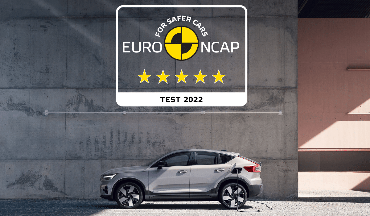 Volvo C40 Recharge EV earned 5-star rating in Euro NCAP testing
