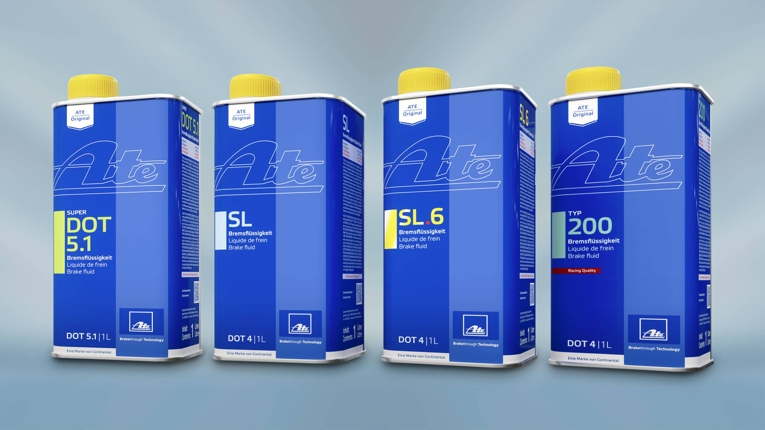 Continental's ATE brake fluid is engineered for top performance in all types of vehicles
