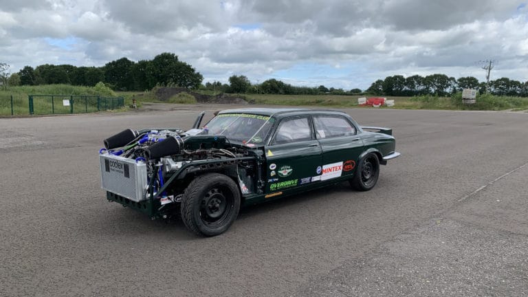TMD Friction hosted shakedown runs for the Jaguar land-speed record car