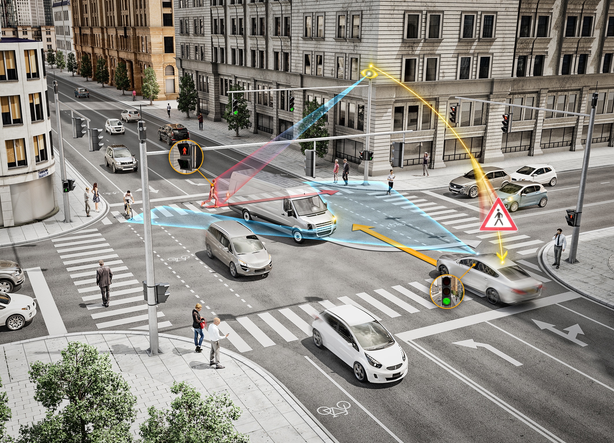 Continental is developing solutions for urban automated driving issues