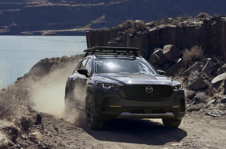 The new 2023 Mazda CX-50 is an SUV designed for North America
