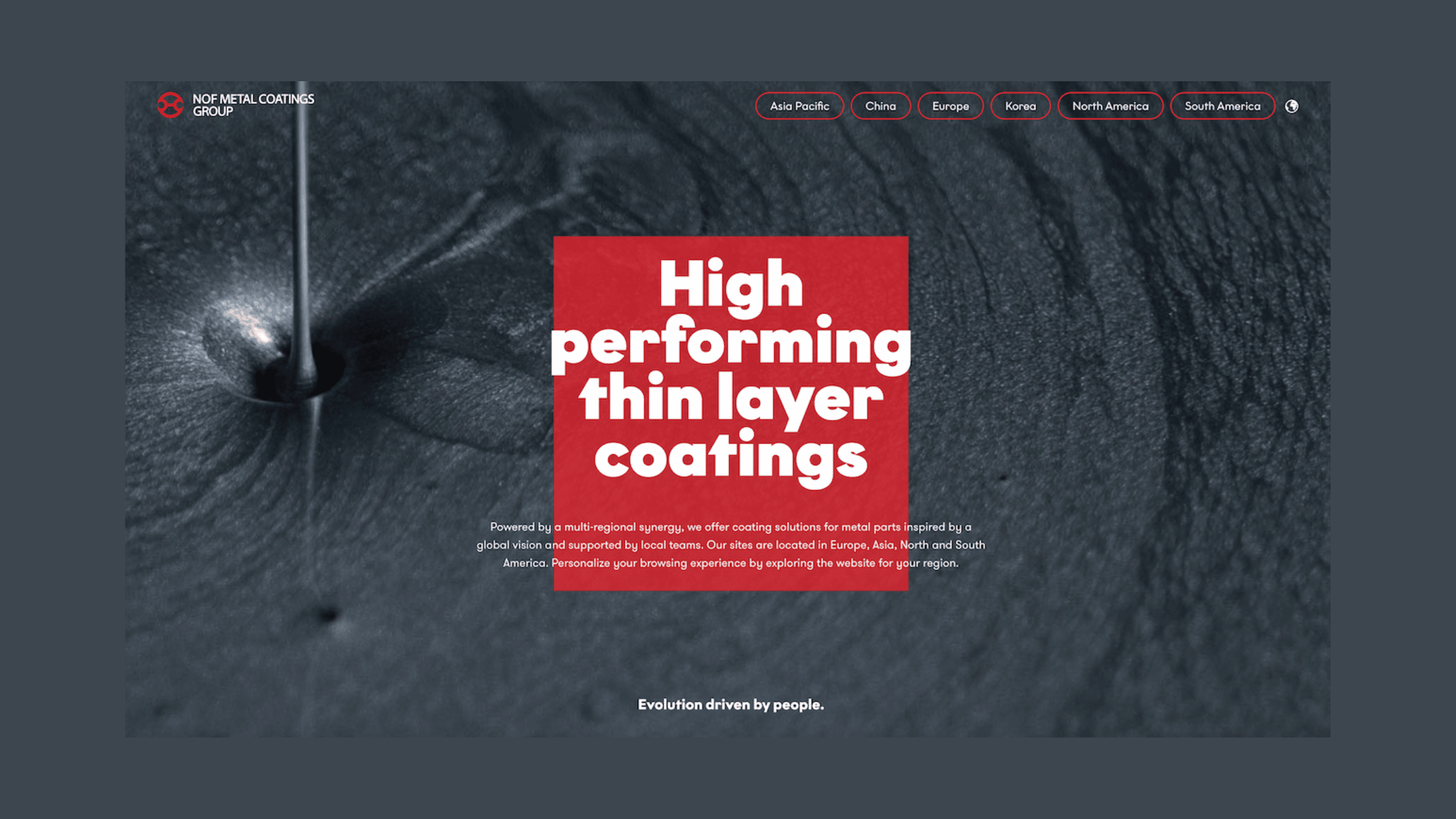 NOF Metal Coatings launched a new website