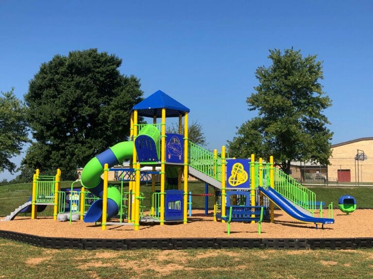 Knorr Brake and KBGCNA helped fund this new school playground in Maryland