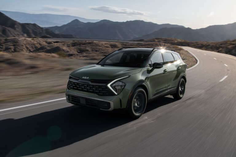 The 2023 Kia Sportage, Sportage Hybrid earned the IIHS 2022 Top Safety Pick