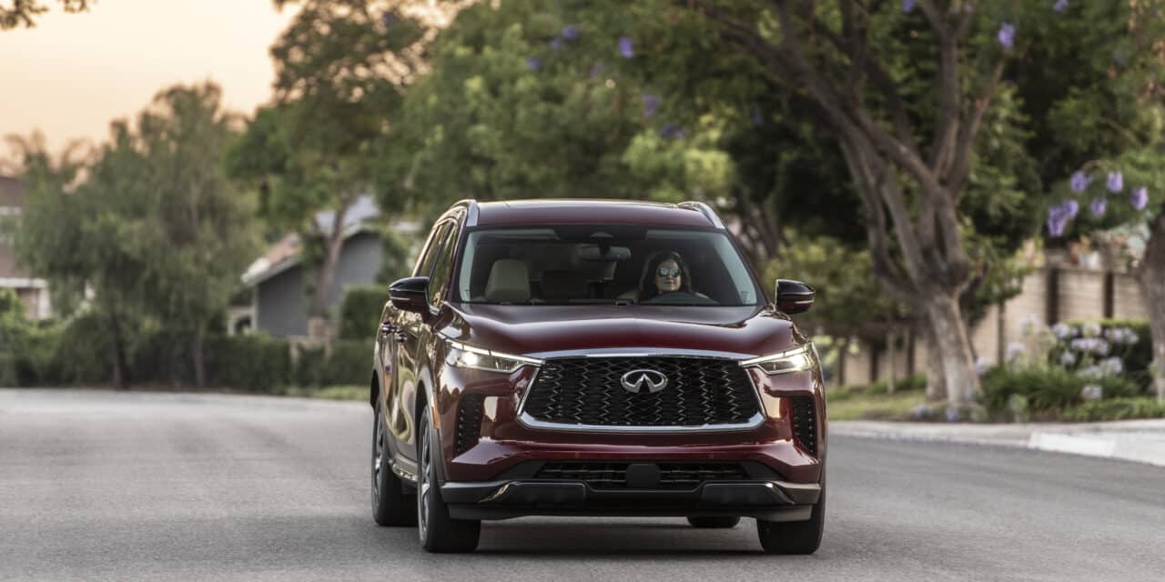 QX60 Named Top Safety Pick+ by IIHS