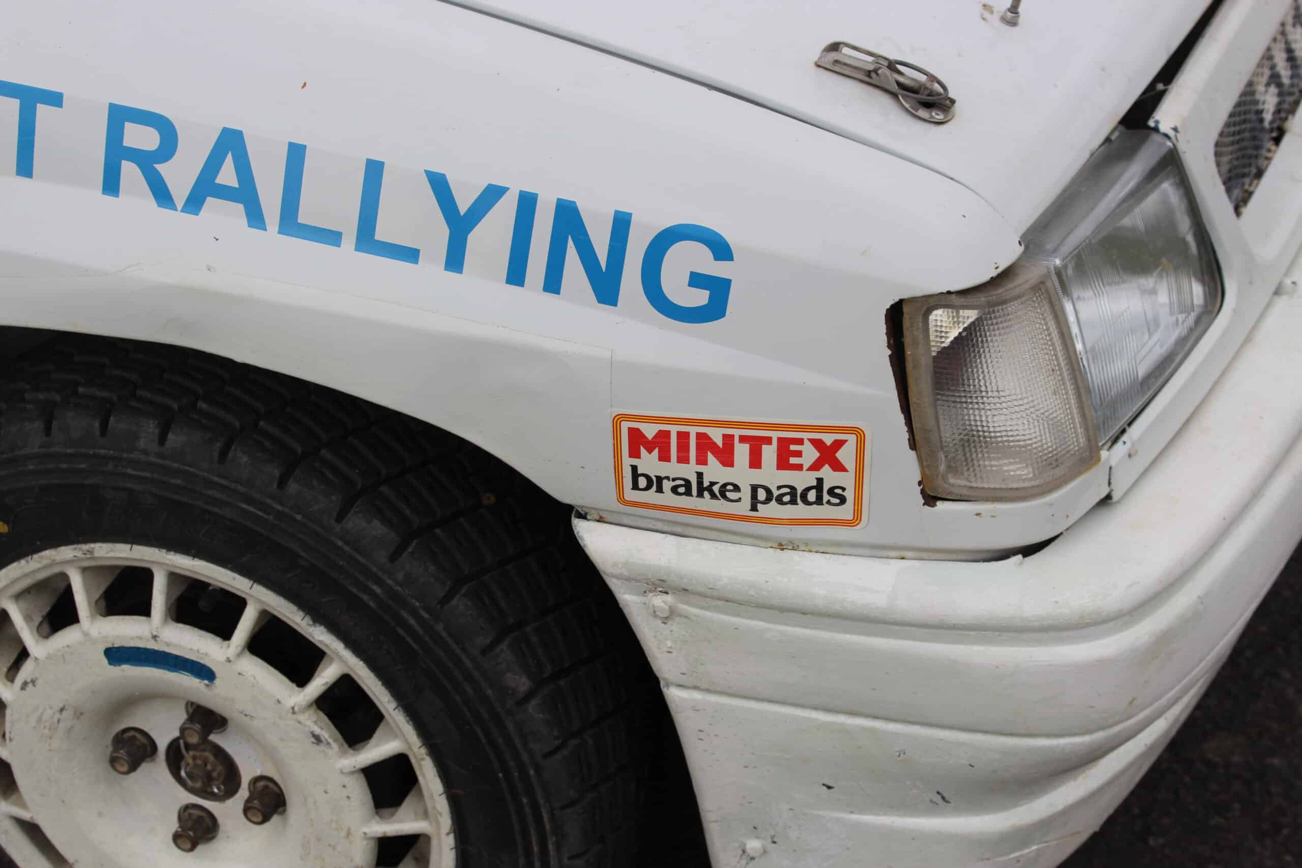Mintex supplied brakes for U.K.. historic rally cars