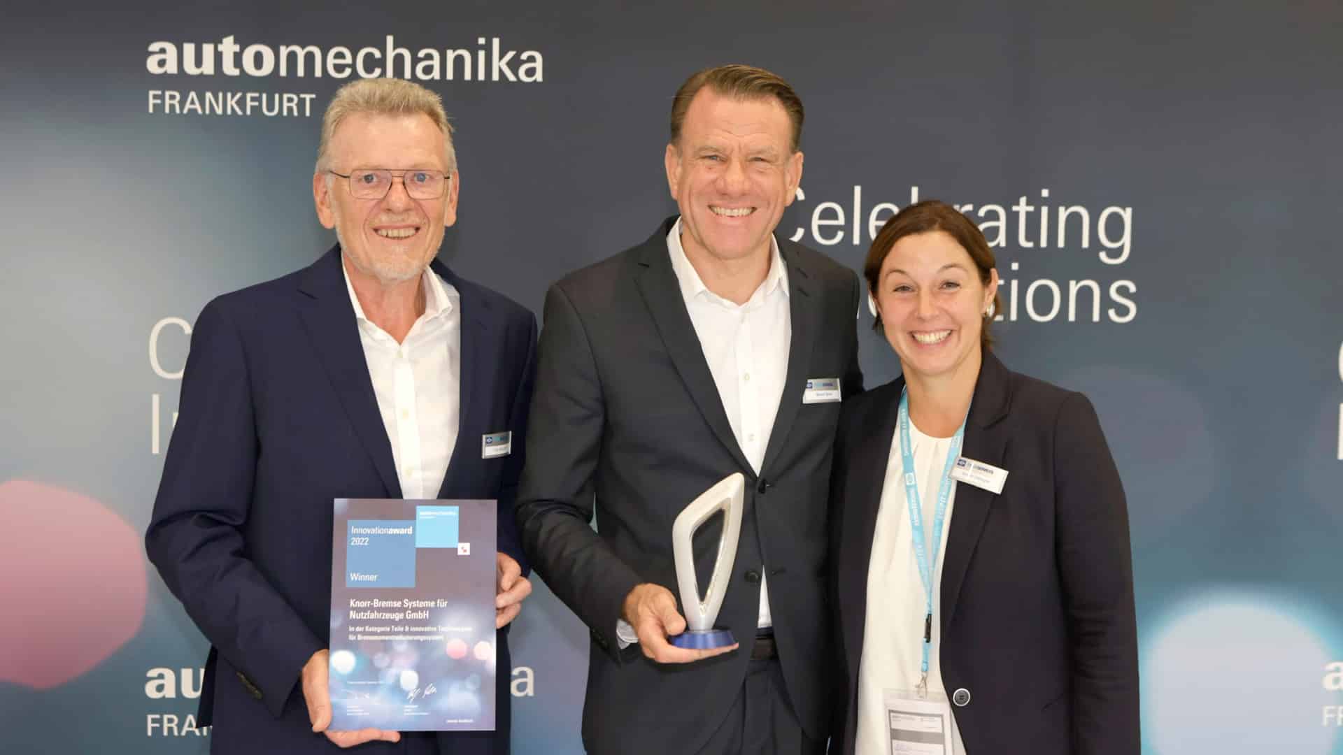 Knorr-Bremse won Automechanika innovation award