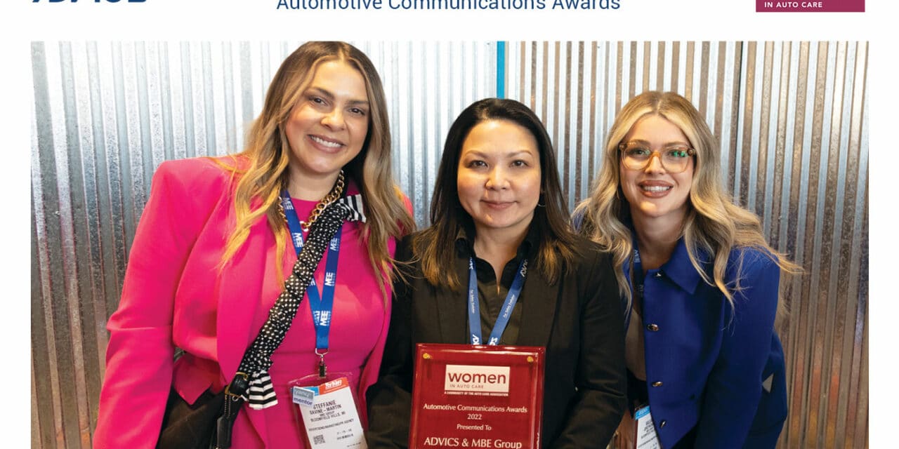 ADVICS Wins Automotive Communications Award at AAPEX 2022