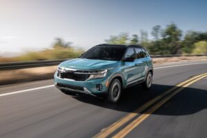 Kia showed the refreshed 2024 Seltos with new ADAS features
