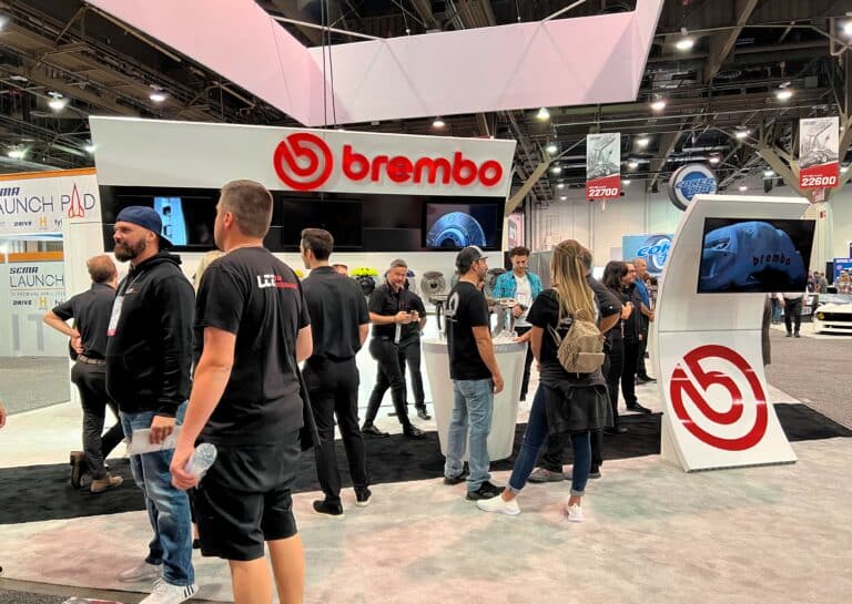 Brembo introduced several new products at SEMA 2022