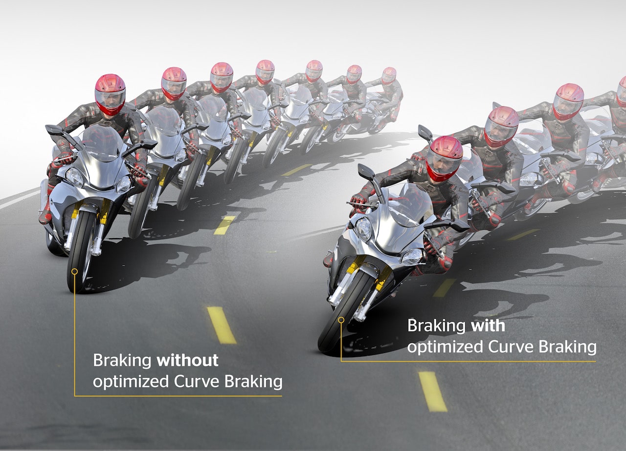 Continental Presents 2-Channel Motorcycle ABS with Integrated Sensor Technology