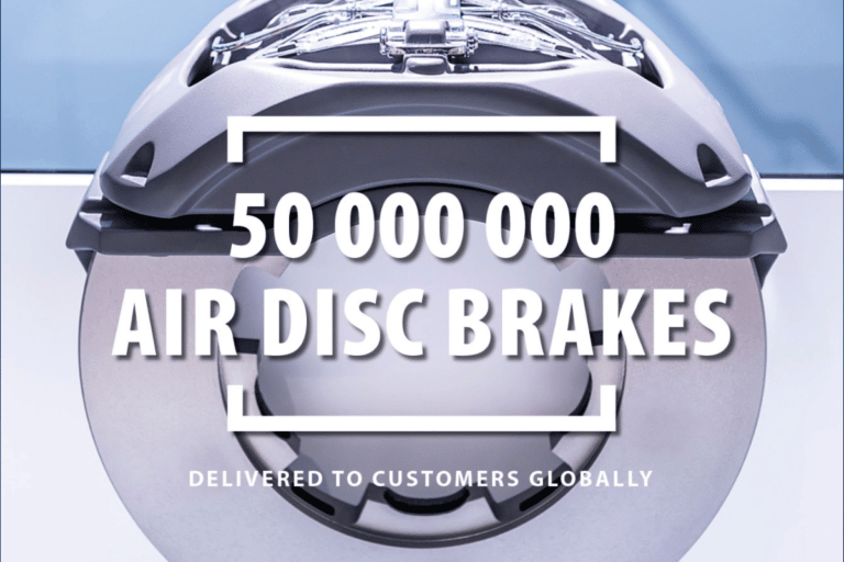 Knorr-Bremse has delivered 50 million air disc brakes