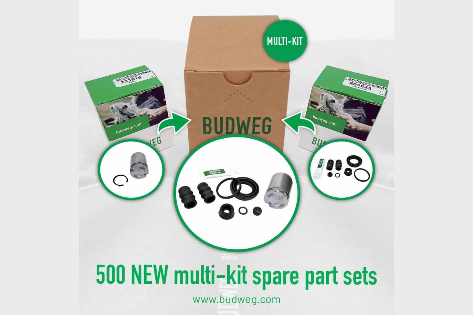 Budweg Caliper Introduces Innovative Multi-Kit for Comprehensive Brake Caliper Repairs