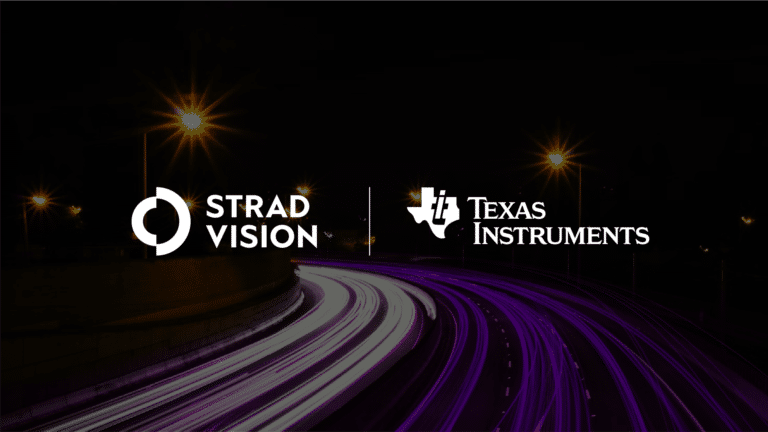 STRADVISION software optimized for TI Automotive Processors
