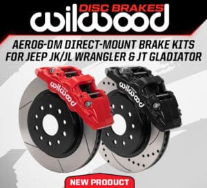 Wilwood launched upgrade kits for Jeep Wrangler and Gladiator