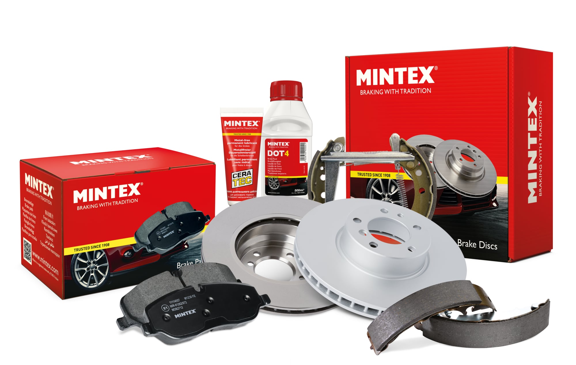 Mintex added new brake pads and discs