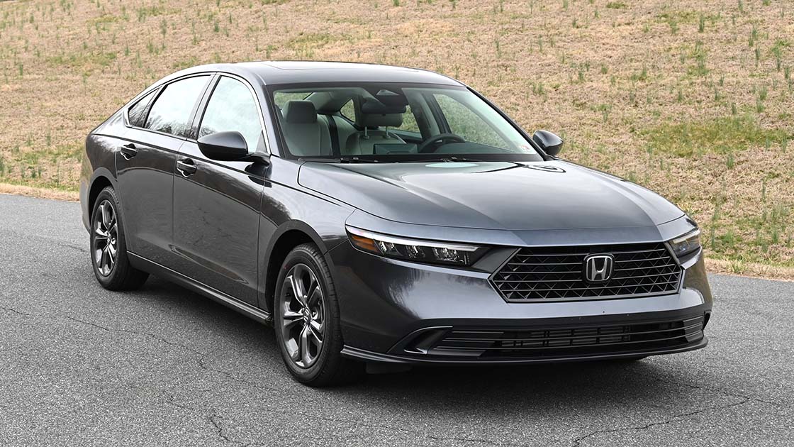 The Honda Accord earned a IIHS Top Safety Pick+