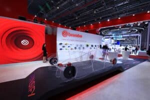 Brembo showcased recent advances at the 2023 Shanghai Auto Show