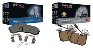 Akebono Brake added new ProACT and EURO Premium brake parts to its range