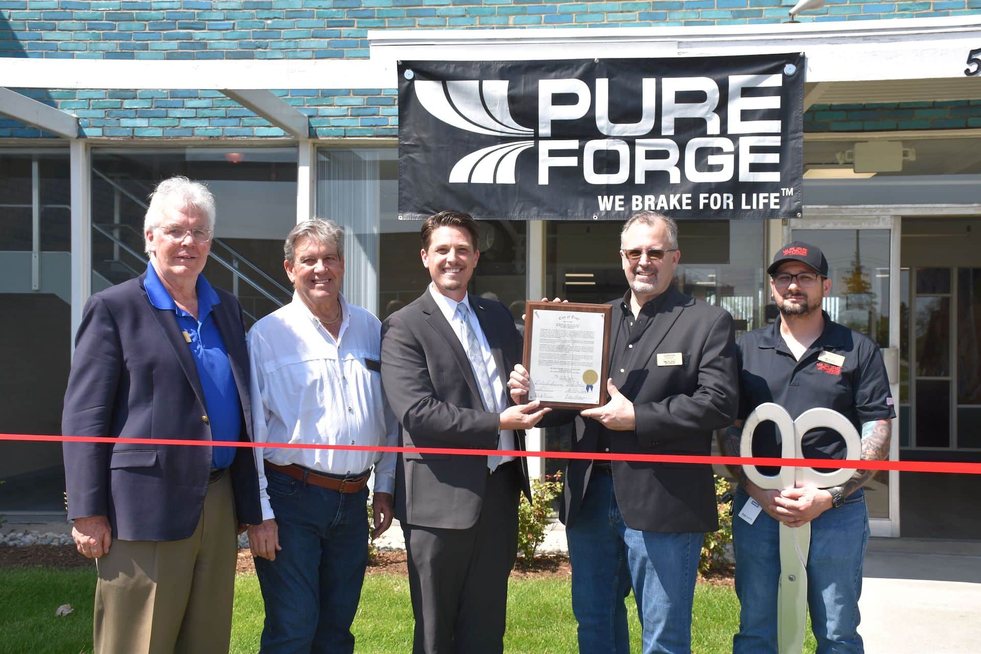 PureForge Relocates to Troy, Michigan, Introduces Disruptive Brake Technology
