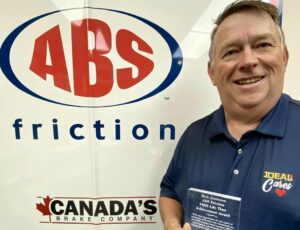 Rick Jamieson received a FMSI Lifetime Achievement award at the recent Brake Weekend