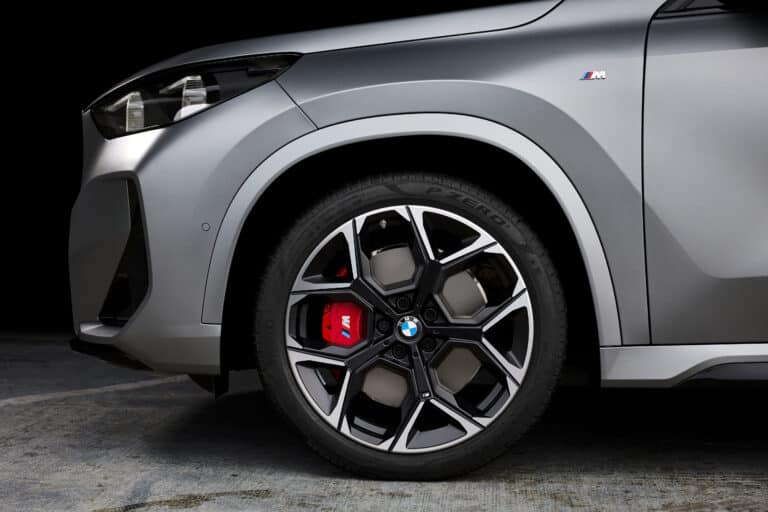 The new 2024 BMW X1 M35i features optional M-Compound braking system