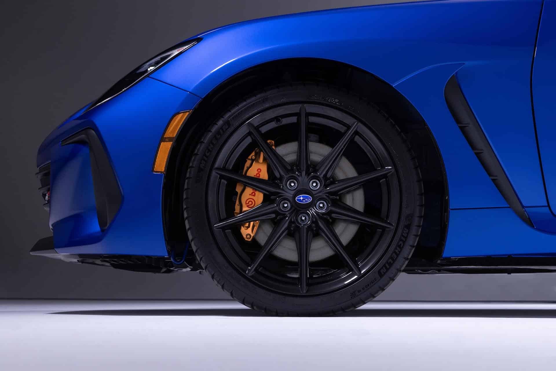Brembo brakes are featured on the new Subaru BRZ tS®