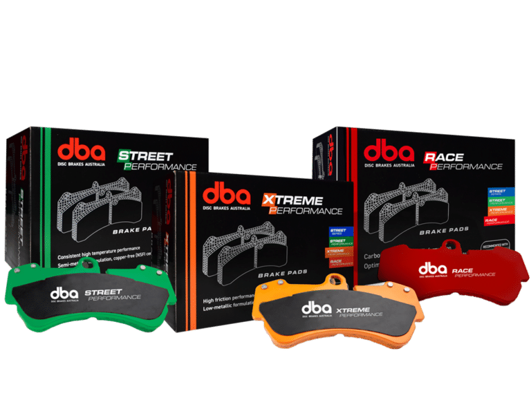 DBA outlined its range of performance brake pads