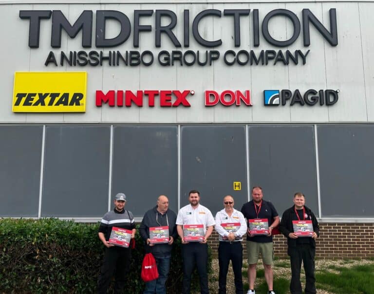 TMD Friction welcomed Autosupplies to its factory for a tour