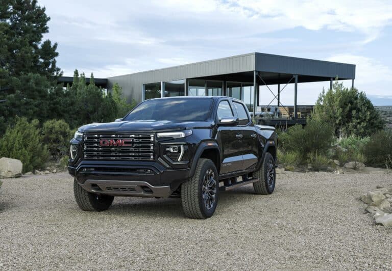 The 2023 GMC Canyon Denali is a mid-size pickup you can live with