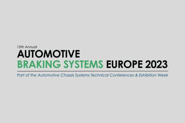 Munich Hosts 15th Automotive Braking Conference 2023