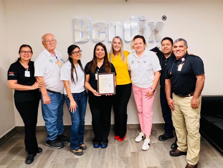 Bendix Mexico Plant Earns Safety Certification