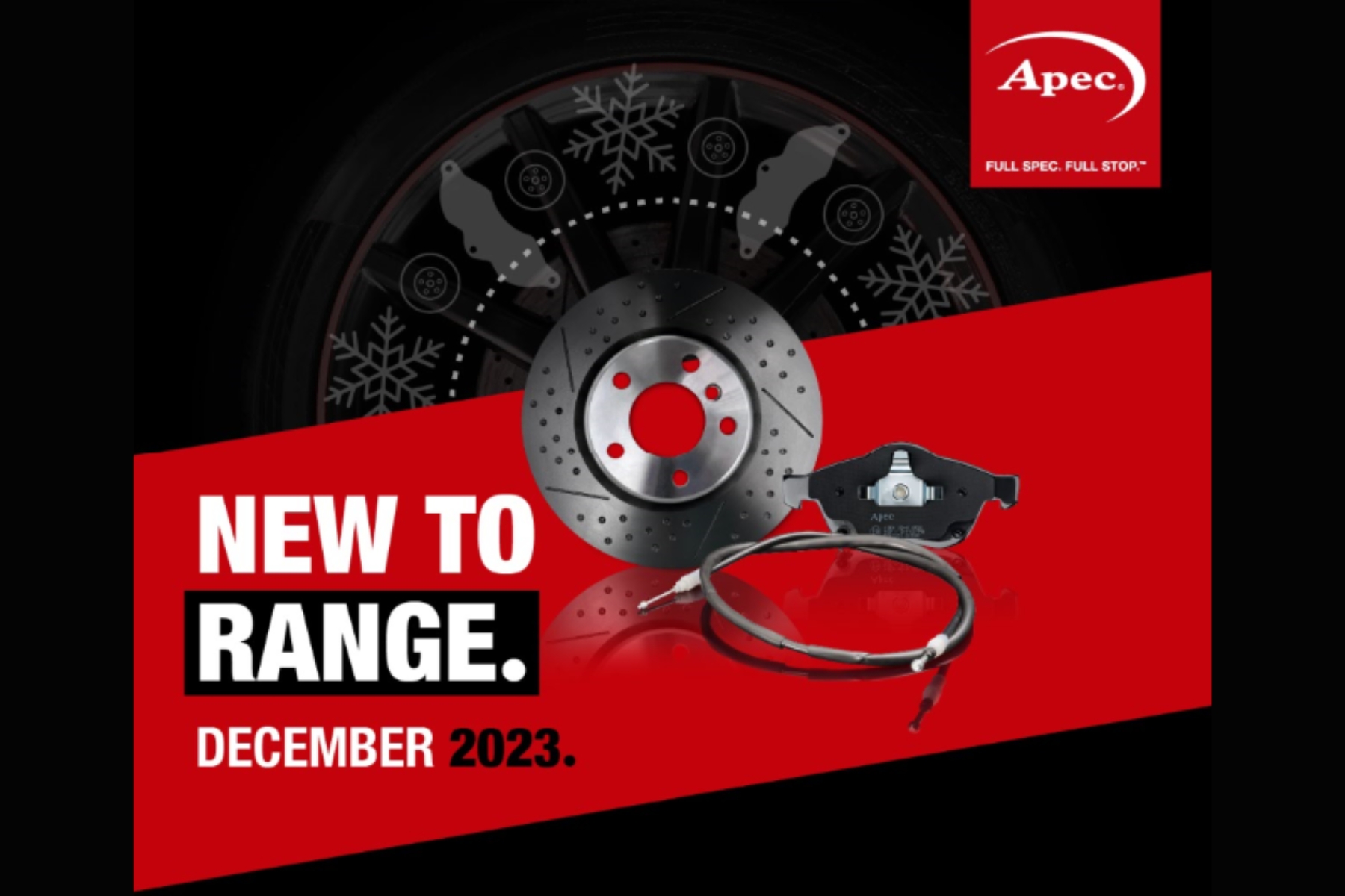 Apec Brakes Power Up December with 32 New Part Numbers