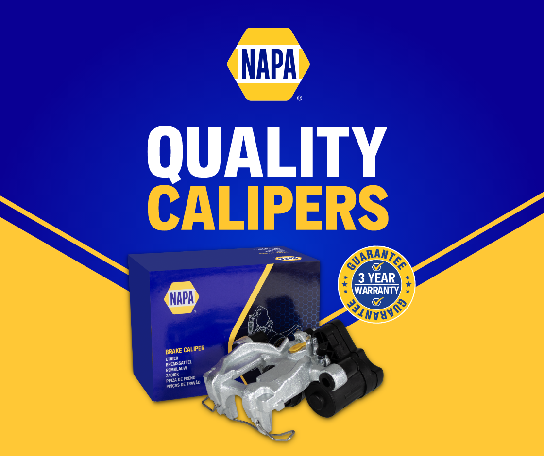 NAPA Expands Brake Caliper Range in the UK