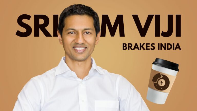 Brakes India: Interview with Sriram Viji