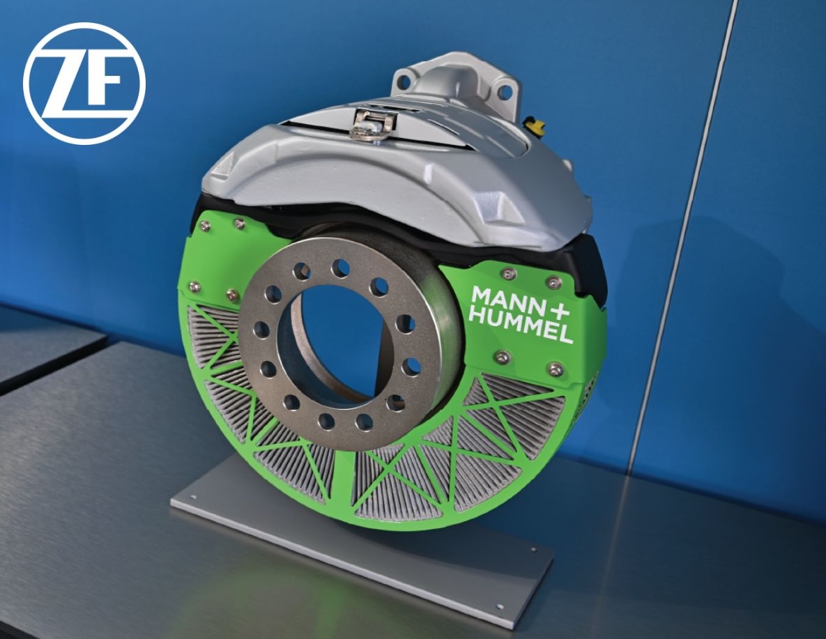 ZF: Innovative Low-Emission Air Disc Brake Unveiled - The BRAKE Report