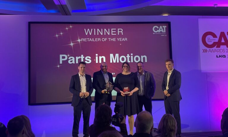 PartsInMotion Targets Third Consecutive CAT Award Win
