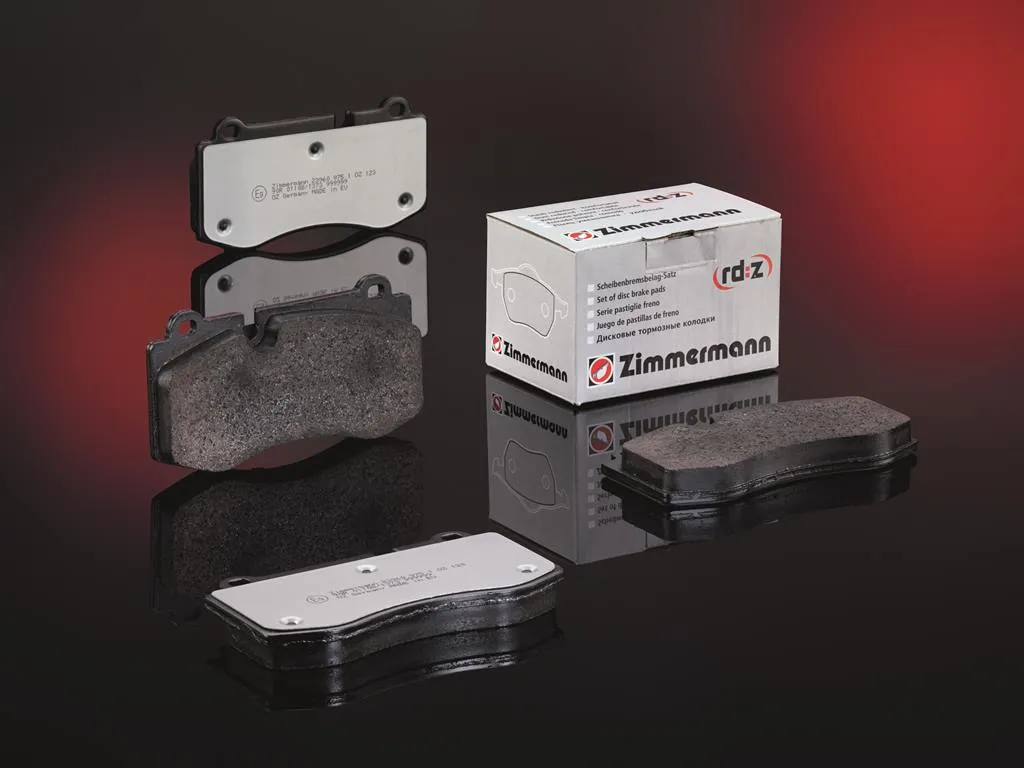 Otto Zimmermann rd:z Brake Pads Cut Dust, Extend Life