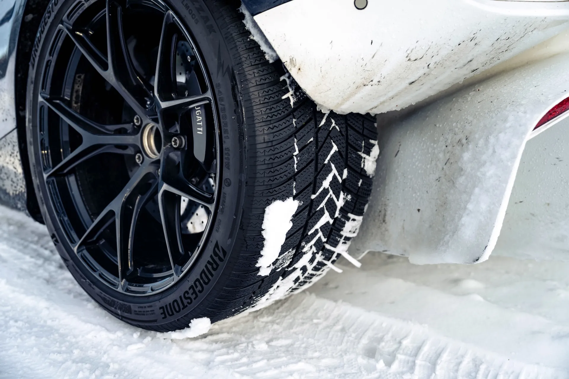 Bugatti Tests Tourbillon Brake-by-Wire System on Swedish Ice