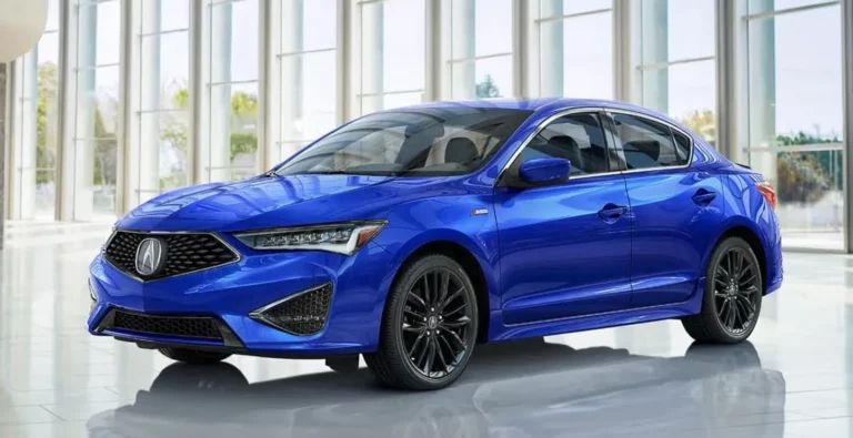 2019 Acura ILX sedan parked, the model year covered by NHTSA Preliminary Evaluation PE25015 into brake master cylinder failures.