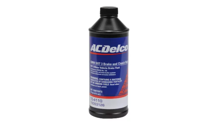 GM Recalls 40,440 ACDelco DOT 3 Brake Fluid Bottles for Sediment