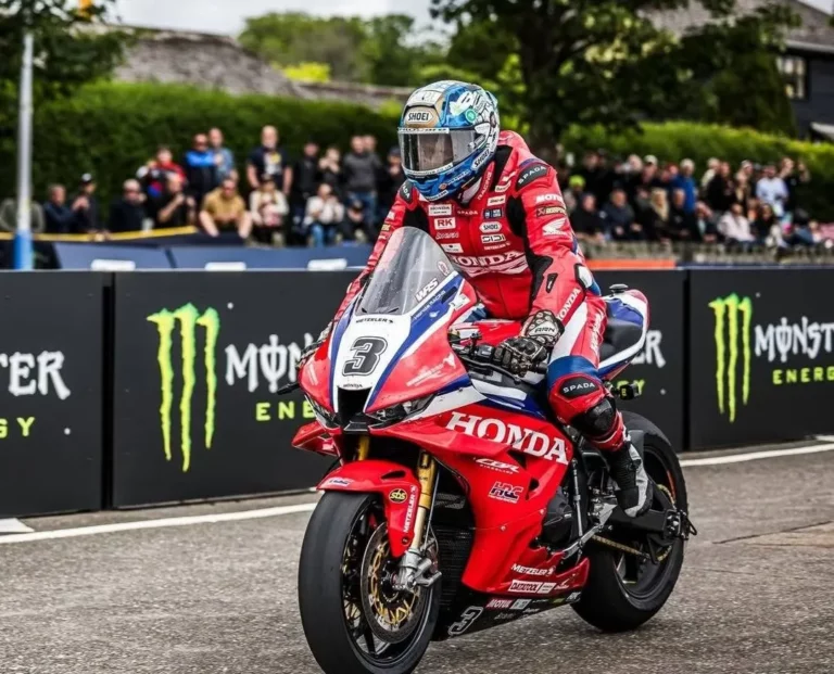 SBS-supported rider on the Mountain Course at the 2026 Isle of Man TT, where SBS riders swept the podium.